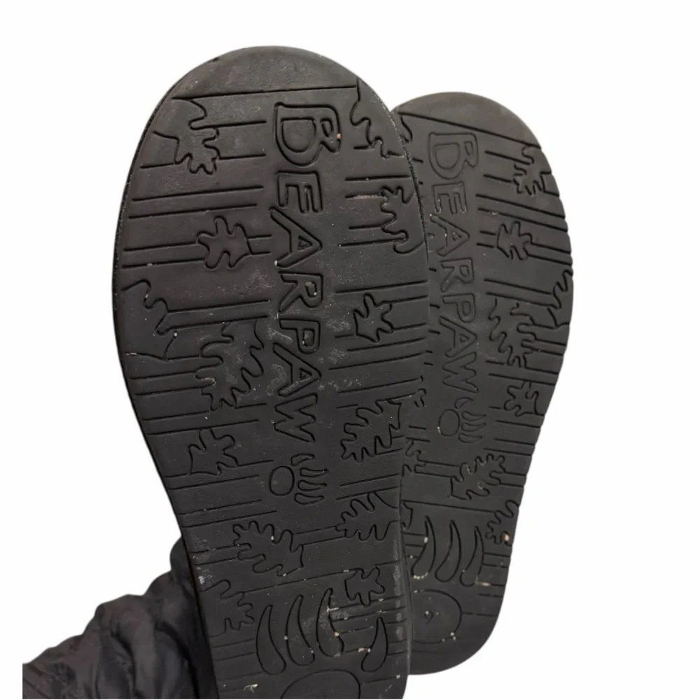 BearPaw Black Winter Boots‎
